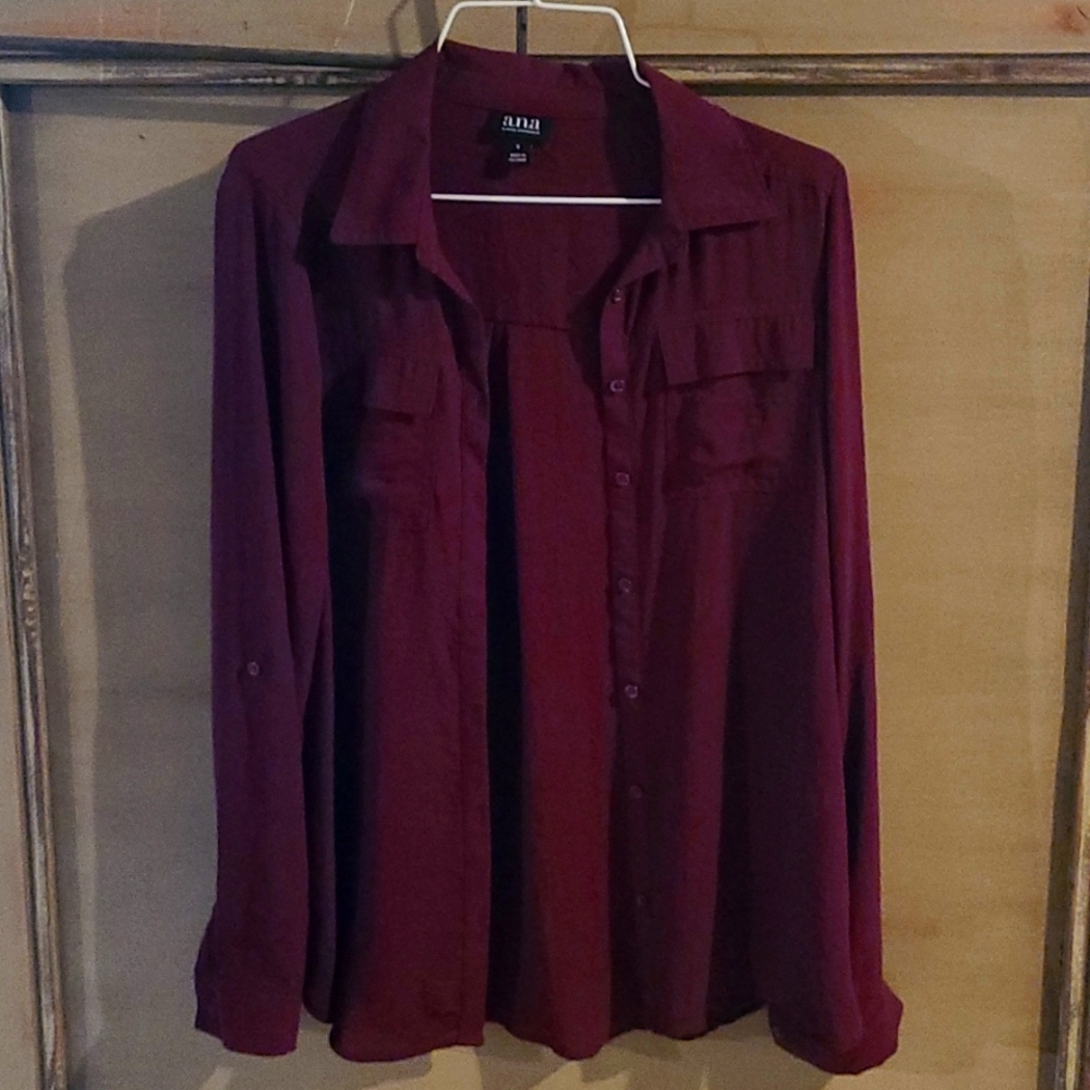 Ana by JC Penney button up top